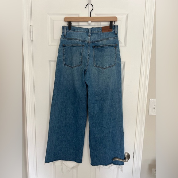 Madewell | Wide Leg Crop Jeans - Size 28 - Picture 2 of 5